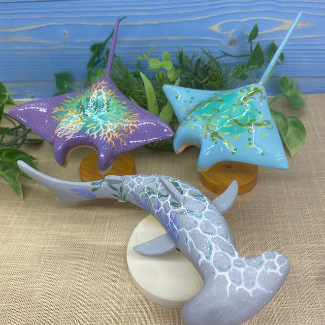 木工アート 水族館